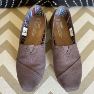 Toms Classic Venice Collection Ash Canvas Shoes